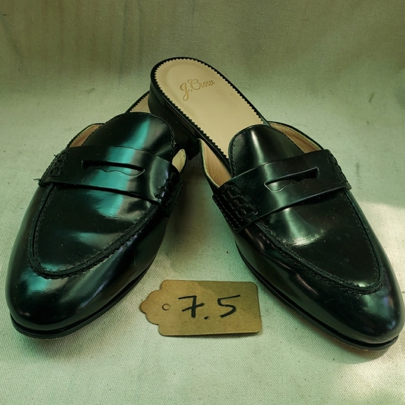J Crew Loafer Mules